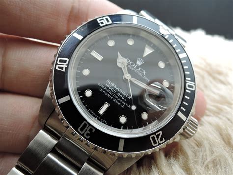 1990 rolex submariner black